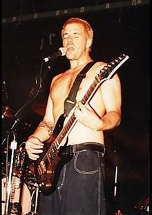 Nowell performing in the mid-1990s