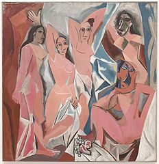 Les Demoiselles d'Avignon, Pablo Picasso, 1907