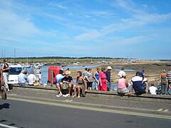 Looking out to the quay on a sunny August 2006 day