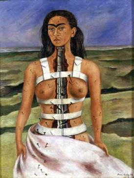 پرونده:The Broken Column(Frida Kahlo).jpg
