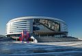 Arkkitehti Kutskon johdolla suunniteltu Minsk-Arena on vuonna 2010 valmistunut monitoimihalli.