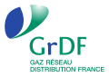 Logo de GRDF de 2008 à 2015