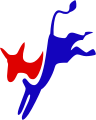 Logo officieux du Parti démocrate.