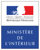 Logo du Ministère de l'Intérieur de 2012 à 2020