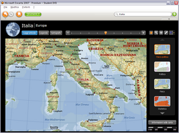 Mappe su Microsoft Encarta 2007