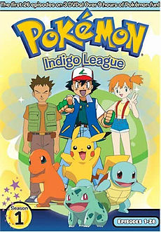DVD cover for Pokémon: Indigo League DVD box set