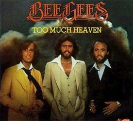 Обложка сингла Bee Gees «Too Much Heaven» (1978)
