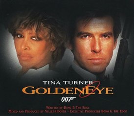 Обложка сингла Тины Тёрнер «GoldenEye» (1995)