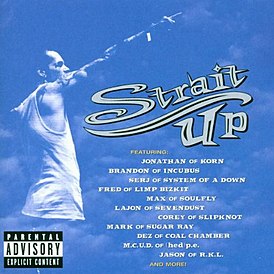 Обложка альбома Snot «Strait Up» (2000)
