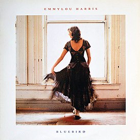 Обложка альбома Эммилу Харрис «Bluebird» (1989)