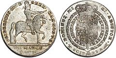 4 марки, 1723 року