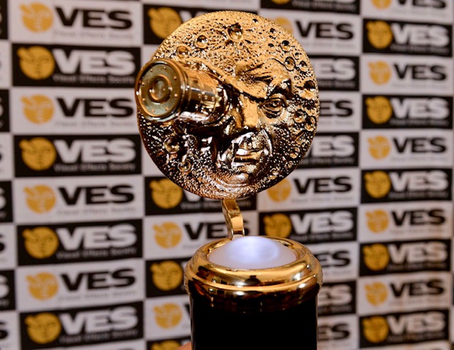 Visual Effects Society (VES) Awards trophy.