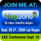 Join Me at Blog World Expo