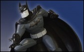 BATMAN statue based on Bruce Timm design, ready for your mantelpiece