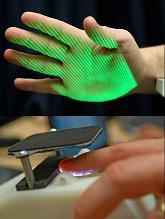3-d light technology for fingerprinting