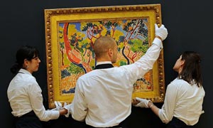 Andre Derain painting at Impressionist & Modern Art sales, Sotheby's