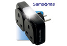 Samsonite twin socket European adaptor plug