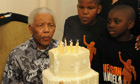 Nelson Mandela 92nd birthday party