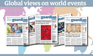 guardian weekly display