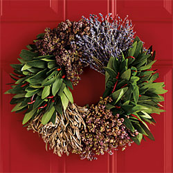 Best Bet: Mixed-Herb Wreath