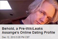 Behold, a Pre-WikiLeaks Assange's Online Dating Profile