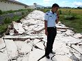 印尼地震致一座监狱围墙倒塌