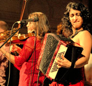 Jewish culture is personified by Golem, a klezmer band.
