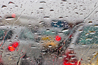 Rain warning for motorists