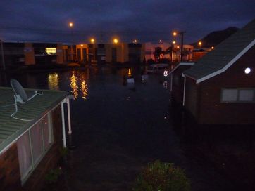 Readers photos of damaged caused by flooding around the Bay.