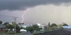 Lightning strike: Herald reader video