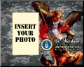 Air Force St. Michael Picture Frame (Insert Your Photo)