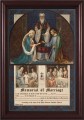 Wedding of Joseph and Mary Memorial of Marriage Framed
