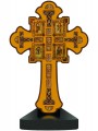 Gospel Writers Icon Cross Pedestal Cross