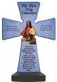 First Communion (Blue) Pedestal Cross