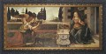 Annunciation by Da Vinci Framed Image