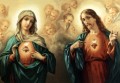 Sacred and Immaculate Hearts Postcard
