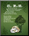 Irish Blessing Graphic Wall Plaque