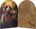 Mary Undoer of Knots Pope Francis' Prayer Arched Diptych