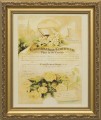 Certificate of Confirmation (From Original Lithograph) Framed
