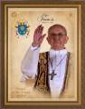 Pope Francis Commemorative Framed Image