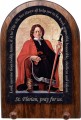 St. Florian-Firefighter's Prayer Peg Holder