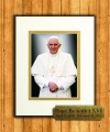 Pope Benedict Formal 8x10 Matted Print with Commemorative Plate