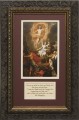 Resurrection of Christ by Coypel with Prayer Framed
