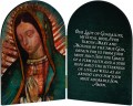 Our Lady of Guadalupe Detail Arched Diptych