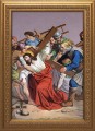 Stations of the Cross framed giclee canvas (Set of 14)