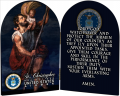 Air Force – St. Christopher II Arched Diptych