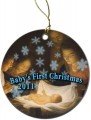 Baby's First Christmas Ornament (Boy)