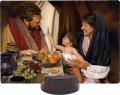 The Holy Family Horizontal Desk Plaque