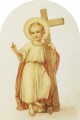 Christ Child with Cross Arched Magnet