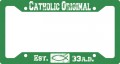 Catholic Original Green Plate Frame